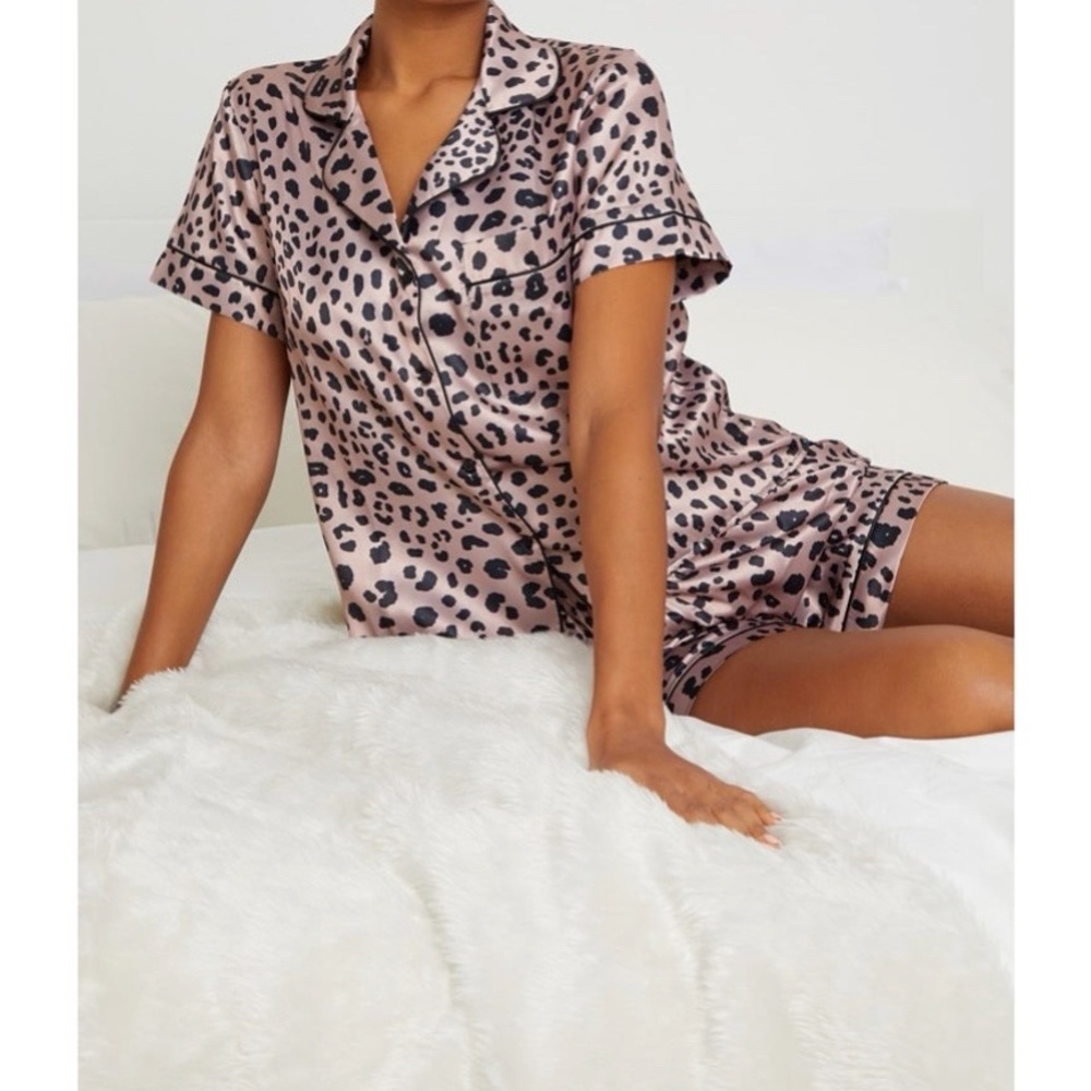 Leopard Pajama Set